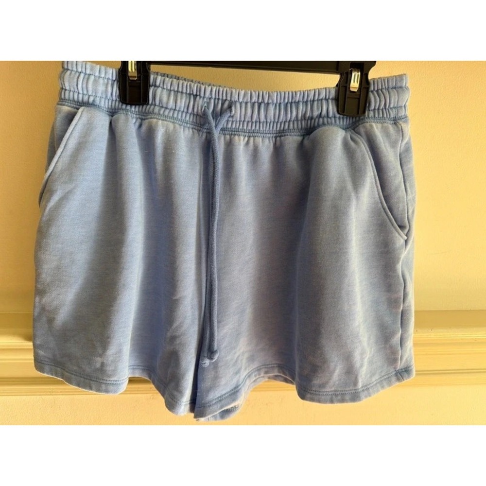 Aeropostale Lavender Lounge Sweat Shorts Women's Size Medium Drawstring